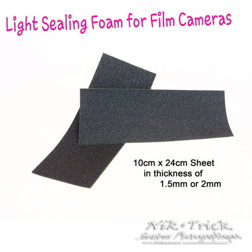 Light Sealing Foam Sheets ~ 1.5mm/2mm Thicknesses Available