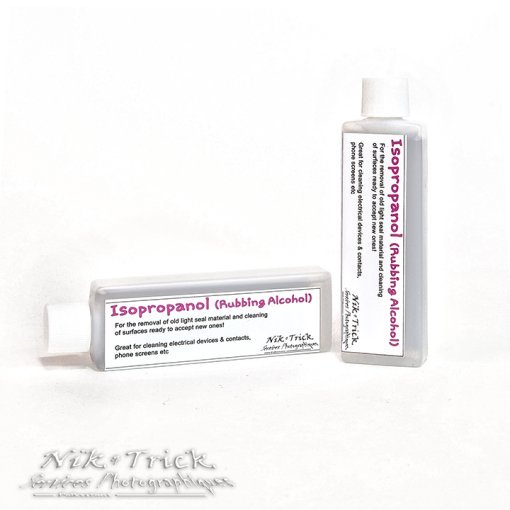 Isopropanol for Removing Old Camera Light Seals & Leather Glue ~ 50ml or 100ml