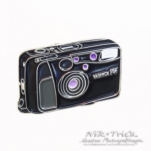 Yashica T4 T5 35mm CompactCamera Enamel Pin Badge