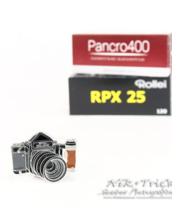 Pentax 6x7 67 Enamel Pin Badge