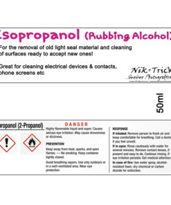 Alternative view of Isopropanol for Removing Old Camera Light Seals & Leather Glue ~ 50ml or 100ml