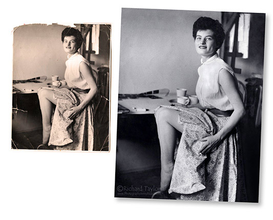 photo restoration services