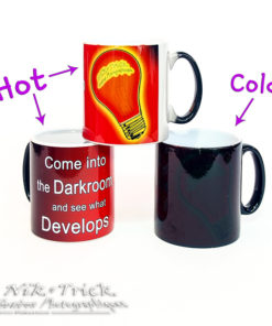 "Come Into the Darkroom" Colour Changing Mug ~ A Nik & Trick Exclusive!