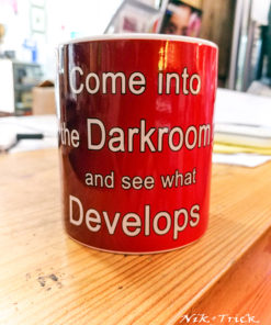 Alternative view of Come Into the Darkroom Colour Changing Mug by Nik & Trick