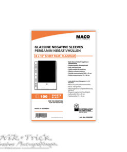 Negative Glassine Storage Sleeves for 10x8 Film or Prints