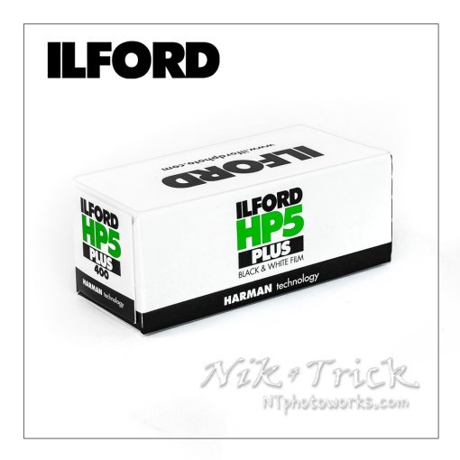 Ilford HP5 Plus 120 Roll Black & White Film