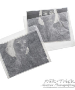 Negative Glassine Storage Bags ~ 135mm x 115mm for 5x4 Sheet Films ~ 100 Pack