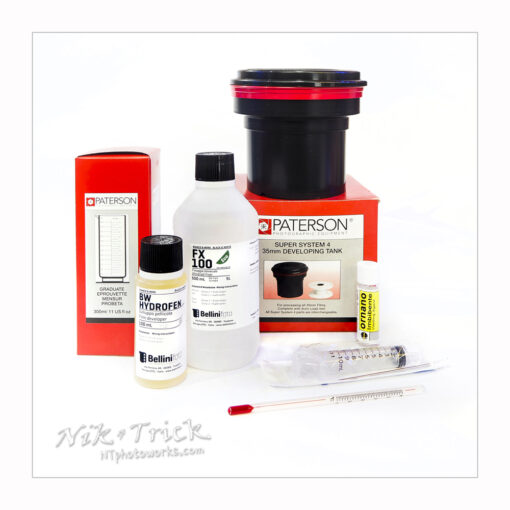 Black & White Developing Starter Kit by Nik & Trick