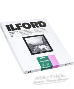 Ilford Fibre Base Classic 10"x8" is a premium quality, variable contrast black and white paper on a 255g/m² fibre base.