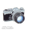 Olympus OM1, M1 & OM2 Enamel Pin Badge