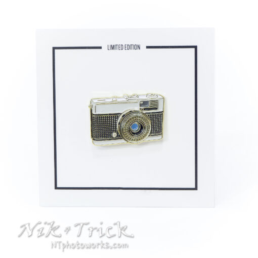 Olympus Trip 35 Compact Camera Enamel Pin Badge