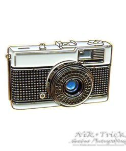 Olympus Trip 35 Compact Camera Enamel Pin Badge