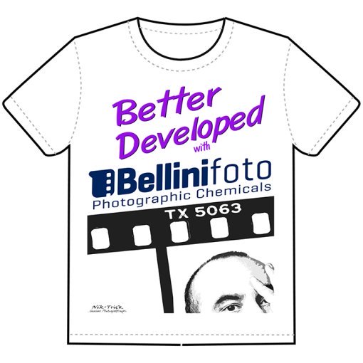 Nik & Trick's "Better Developed with BelliniFoto" T-Shirt
