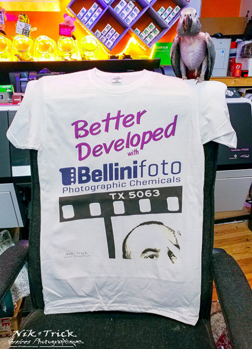 Nik & Trick's "Better Developed with BelliniFoto" T-Shirt - Image 3