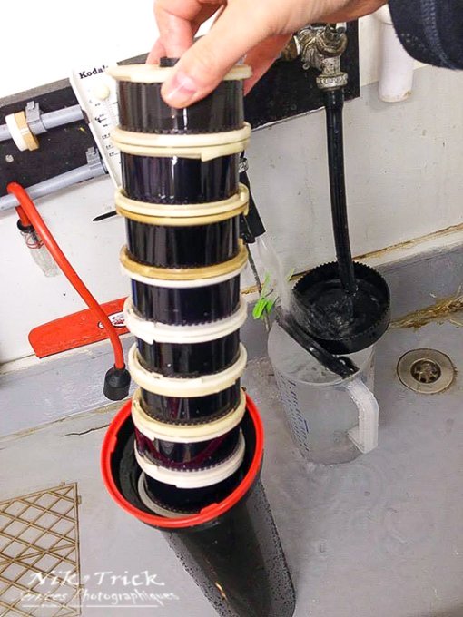 Paterson Super System Four 8 (EIGHT!) Reel Tank