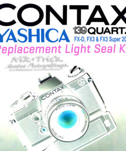 Replacement Light Seal Kit ~ Contax 139 Quartz & Yashica FX-D, FX3, FX3 Super 2000