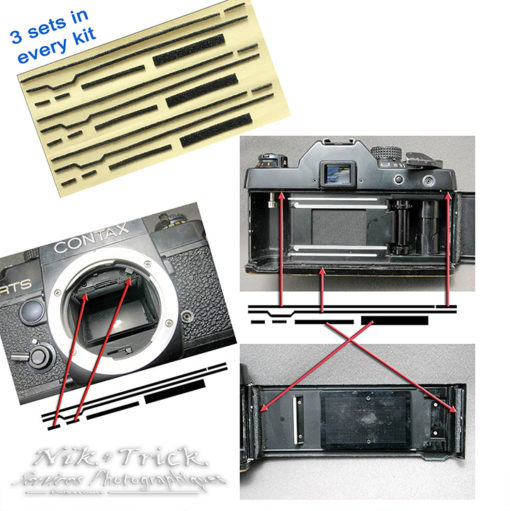 Replacement Light Seal Kit ~ Contax RTS ~ First Version - Image 2