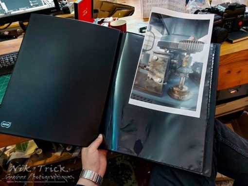 Photo & Print Presentation Folders by Adox ~ Nice Matt Black Finish ~ Various Sizes