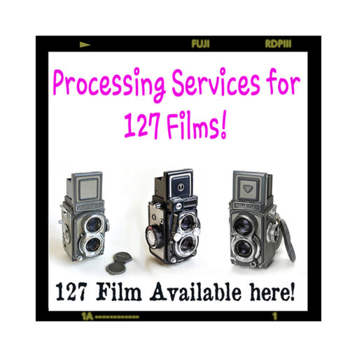 Film Processing for 127 Films