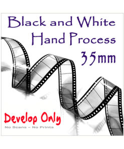 35mm Black & White Films Develop Only, Hand Process