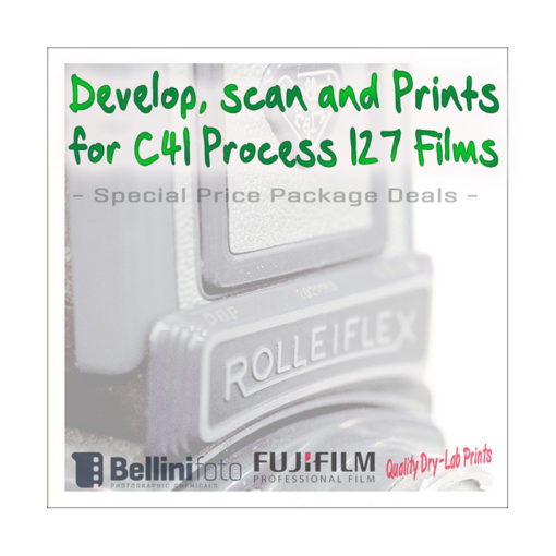 C41 Develop High Res Scan & Quality Print Package Deals for 127 Films