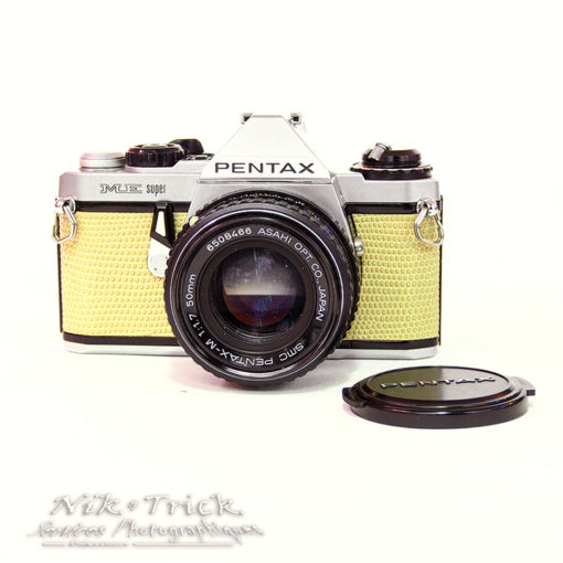 Pentax ME Super Logo Tee Shirt by Nik & Trick