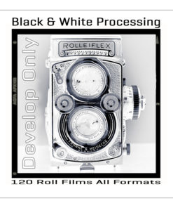 Black & White Hand Processing Medium Format 120 620 & 220 Roll Films