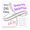 C41 Develop Only for 35mm Films at a Very Special Price!