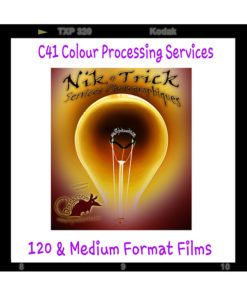 Alternative view of C41 Processing for 120 Medium Format Develop & Scan to Jpg or Tiff