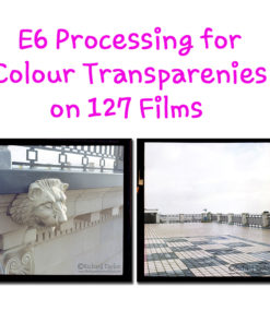 Alternative view of Process E6 for 127 Colour Transparency Roll Films ~ Develop Only