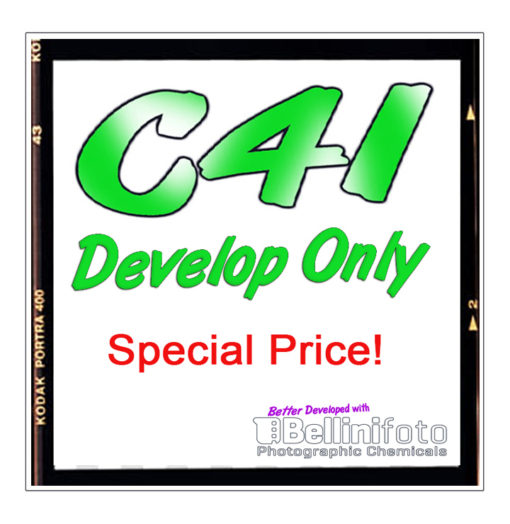 C41 Processing for 120 Medium Format Colour Print Film Develop Only