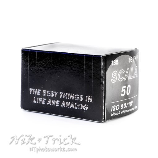 Adox Scala 50 for Black & White Slides