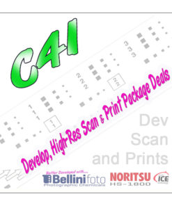 120 Films C41 Colour Process Develop High-Res Scan & Print