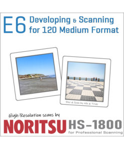 E6 Colour Reversal Process & Scanning Service for 120 Roll Films