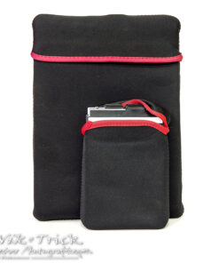 Alternative view of Protective Neoprene Pouch for Darkslide Film Holder ~ 5x4 or 10x8