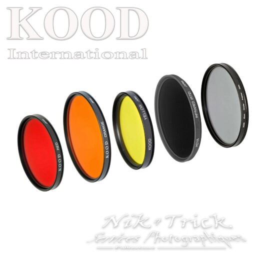 Kood Filters, Various Sizes and Types Inc. Infra-Red, B&W and 85A for 500T