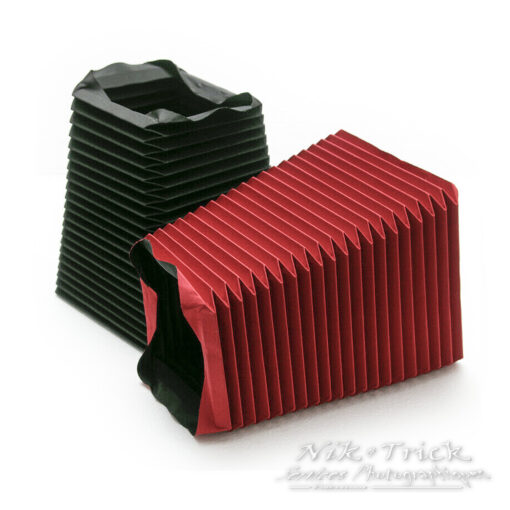 Custom Made Bellows for Large & Ultra Large Format Cameras ~ Red or Black