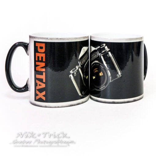 Pentax 6x7 Heat Sensitive Mug by Nik & Trick