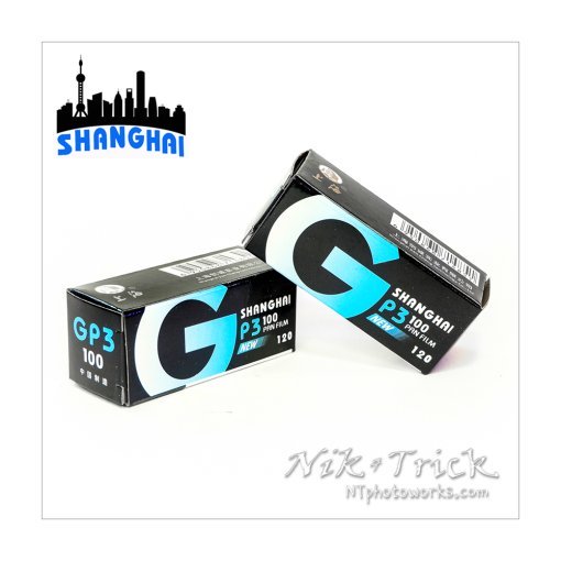 Shanghai GP3 100asa Black & White Film 120 Roll