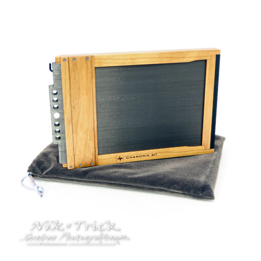 Chamonix Lightweight Walnut & Carbon Sheet Film Holders ~ 5x4 to 10x8