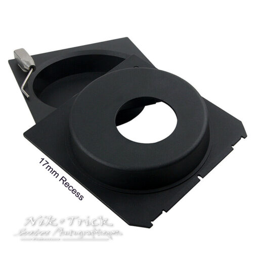 Chamonix, Shen Hao, Linhof, Wista etc ~ Recessed Lens Boards for Wide Angle Configurations - Image 4