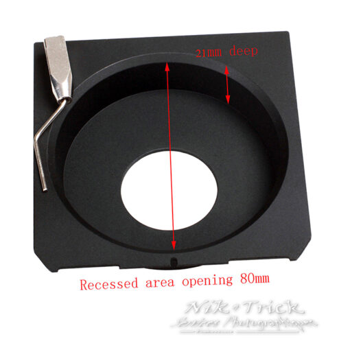 Chamonix, Shen Hao, Linhof, Wista etc ~ Recessed Lens Boards for Wide Angle Configurations - Image 2