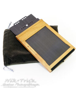 Chamonix Lightweight Walnut & Carbon Sheet Film Holders ~ 5x4 to 10x8