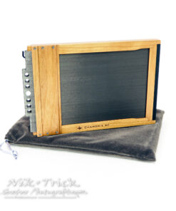 Chamonix Lightweight Walnut & Carbon Sheet Film Holders ~ 5x4 to 10x8