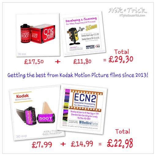 Kodak Vision3 500T Motion Picture Film 5219