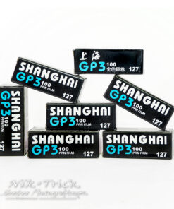 Shanghai GP3 100asa 127 B&W Roll Film ~ Introduced by Nik & Trick in 2021 uses the wonderful Orwo UN54 Emulsion, it is the best in it's class