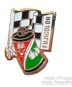Vintage FujiColor Pin Badges New Old Stock