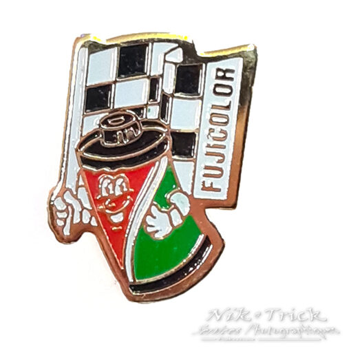 Vintage FujiColor Pin Badges New Old Stock