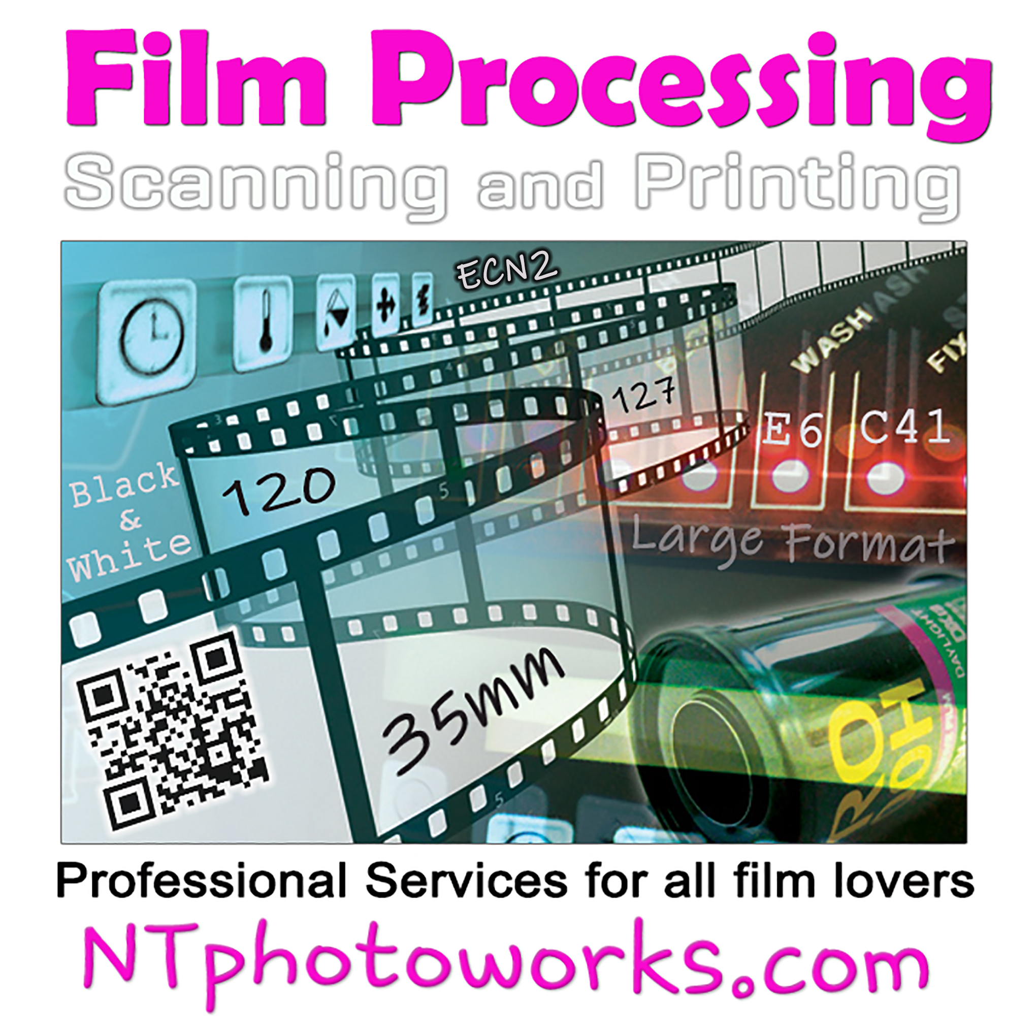 Ilford HP5 Plus 120 Roll Black & White Film - Image 6