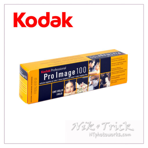 Kodak Pro Image 100asa Colour Film 35mm Single Roll or Five Pack